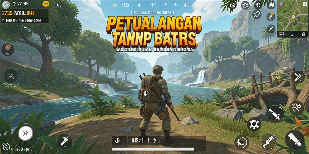 Tampilan gameplay yang menakjubkan dalam dunia terbuka 2739.