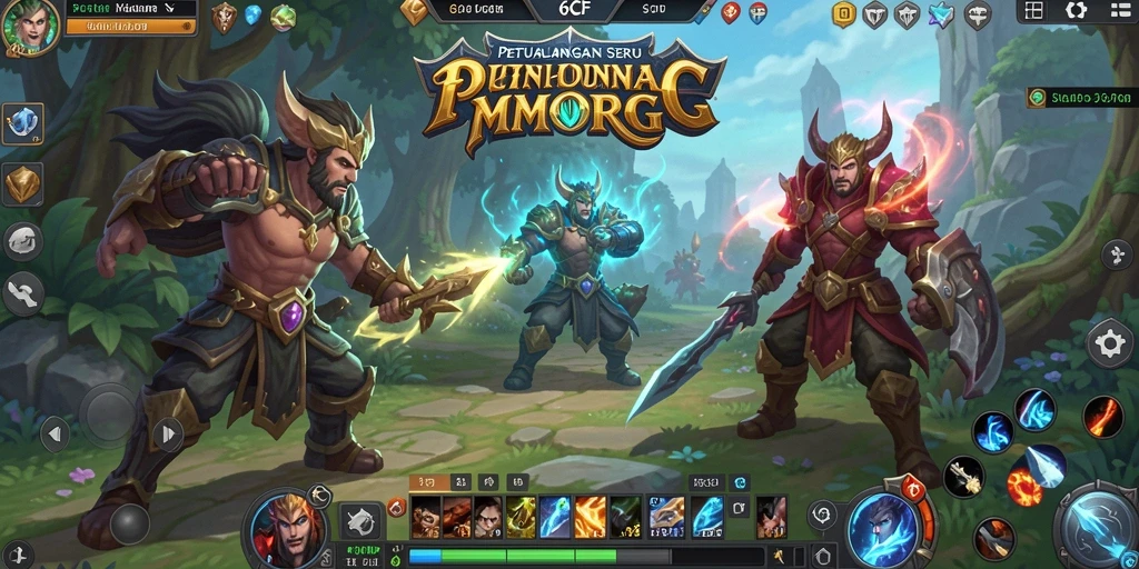 Gameplay mendebarkan di dunia fantasi 6CF dengan petualangan seru.
