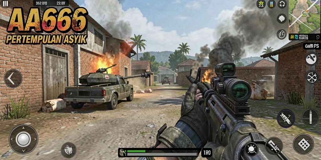 Gameplay seru di AA666 dengan aksi tembak-menembak yang mendebarkan.