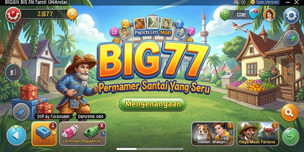 Screenshot gameplay BIG77 yang menampilkan momen seru dalam permainan.