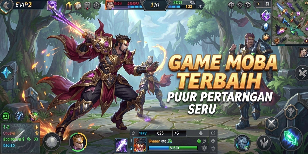Tangkapan layar gameplay seru EVIP2 dengan aksi intens.