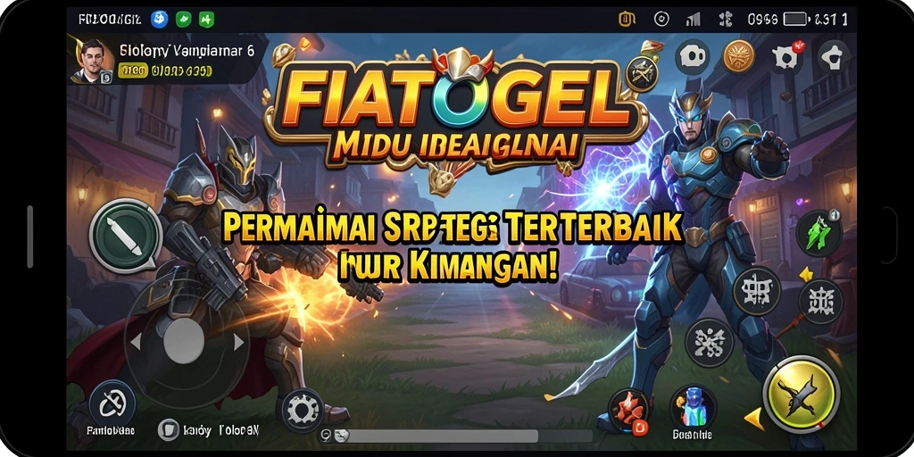Gameplay menarik dengan taktik dan strategi dalam FIATOGEL.