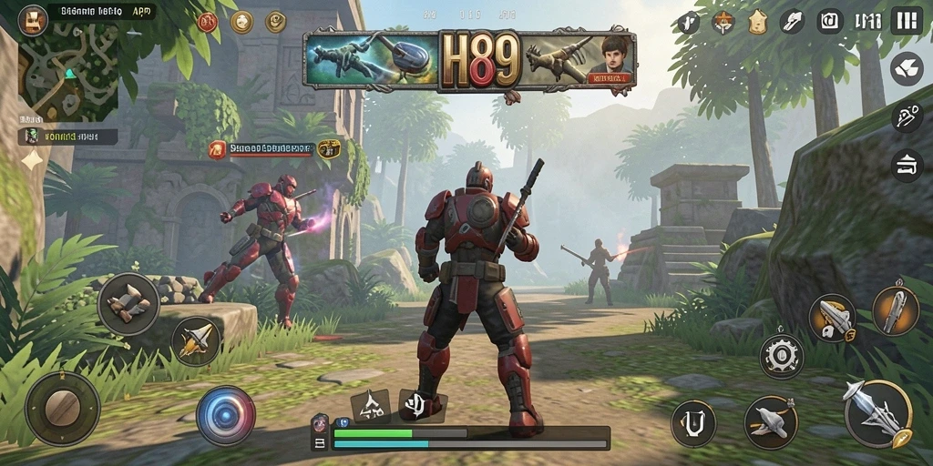 Tampilan gameplay H89 yang menarik dan memukau.