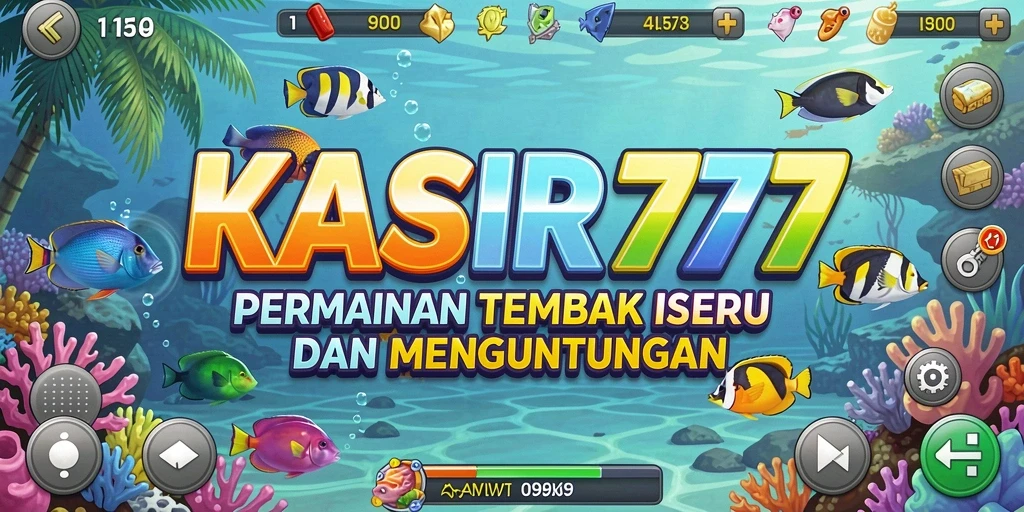 Screenshot gameplay KASIR777 menampilkan pengalaman Tembak Ikan yang mendebarkan.