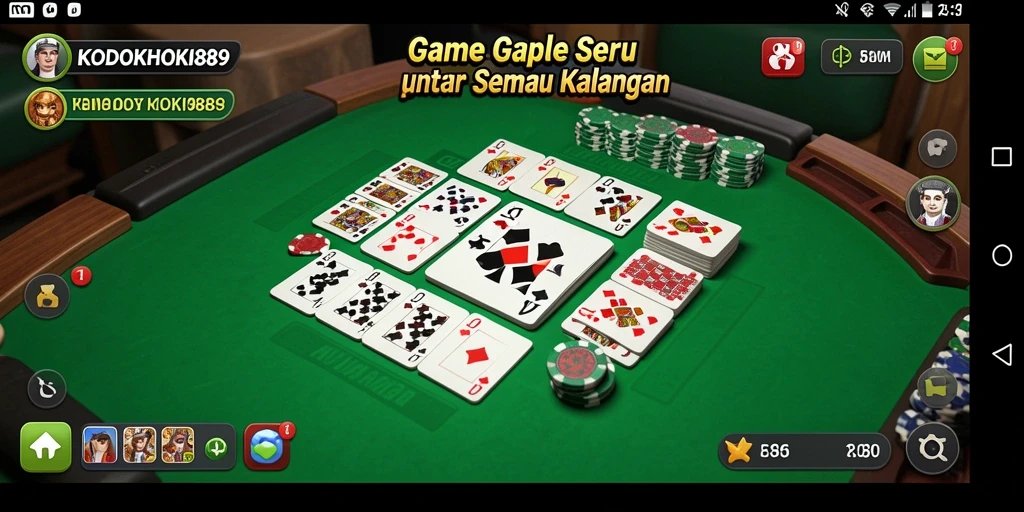 Gameplay seru dan interaktif dalam KODOKHOKI889.
