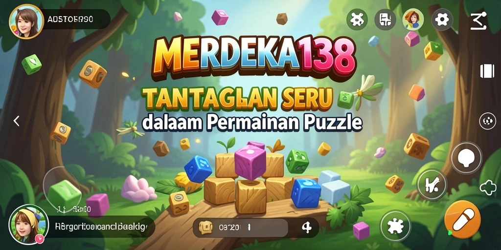Screenshot menunjukkan gameplay menantang dalam MERDEKA138.