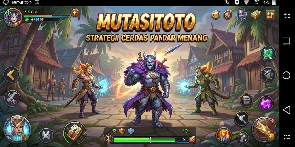 Tampilan gameplay menarik dari MUTASITOTO yang menunjukkan strategi yang dinamis.