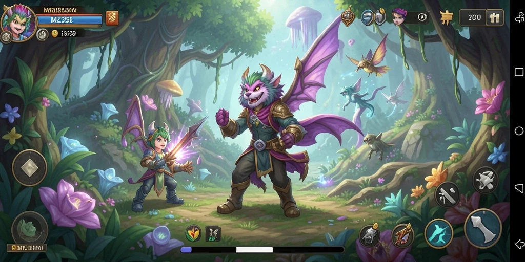 Tampilan gameplay MZ356 menampilkan aksi petualangan yang mendebarkan.