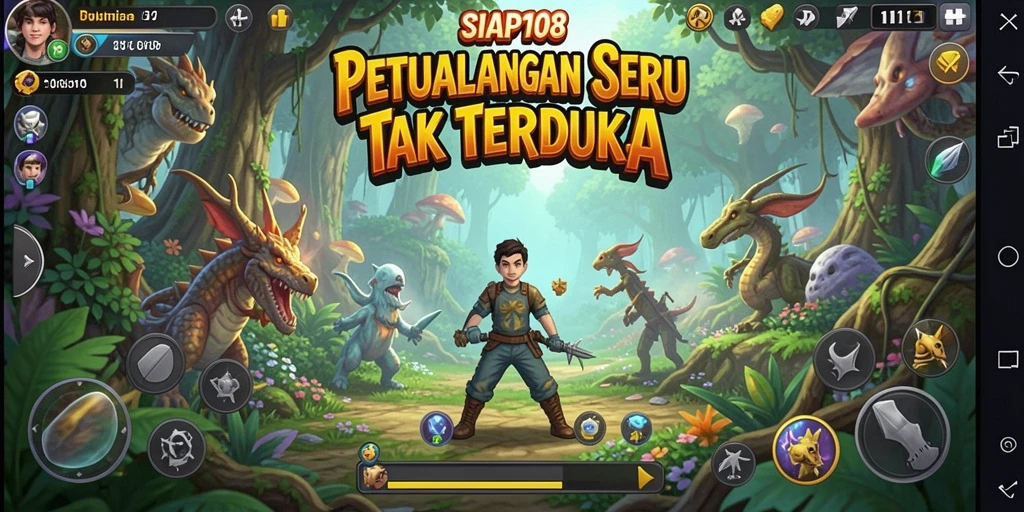 Tangkapan layar gameplay SIAP108 menampilkan petualangan mendebarkan dan eksplorasi yang seru.