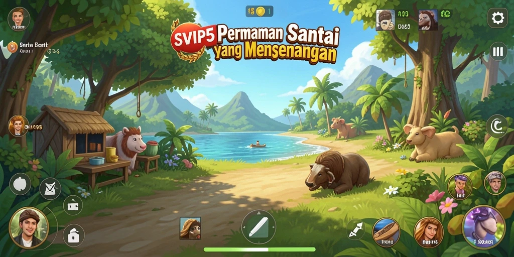 Screenshot gameplay SVIP5 yang menunjukkan keseruan saat bermain.